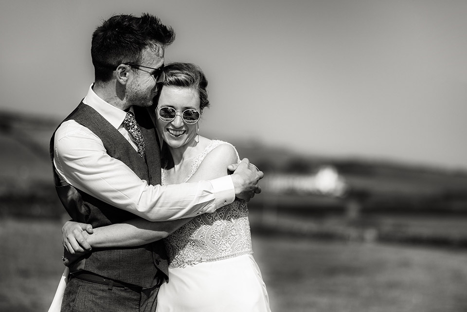 Bride and Groom in Dingle