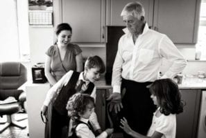 Kids and Grandfather