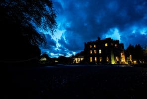 Ballyseede Castle at Night