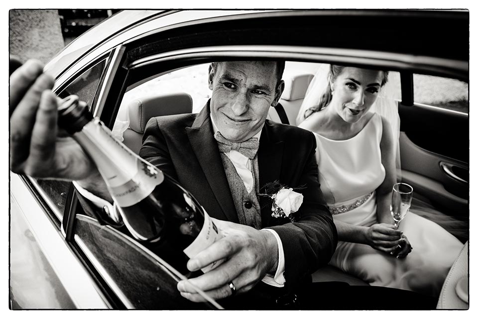 Candid and Natural wedding day Photography by Philip Bourke Cork based documentary wedding photographer